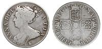 1/2 korony 1707, Londyn, srebro 14.61g "925", mo