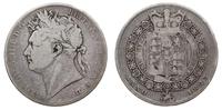 1/2 korony 1823, Londyn, srebro 13.41g "925", mo
