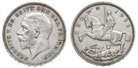 1 korona 1935, Londyn, srebro 28.23g "500", Spin