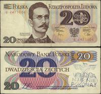20 złotych 01.06.1982, Warszawa, seria B, bankno