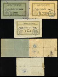 lot: 50 fenigów oraz 1 i 2 marki (1914), 50 feni