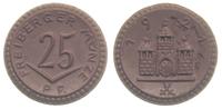 25 fenigów 1921, biskwit brązowy, 21 mm, Menzel 
