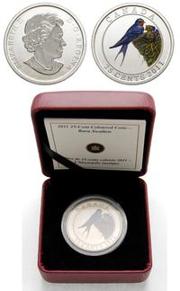 25 centów 2011, The Barn Swallow, moneta w orygi