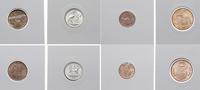 zestaw monet 1986-2006, 1 cent 1986 5 centów 198