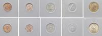 zestaw monet z różnych państw 1982-2003, 20 sent