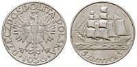 5 złotych 1936, Warszawa, Żaglowiec, moneta wypo