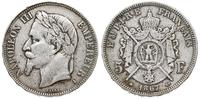 5 franków 1867/A, Paryż, Gadoury 739