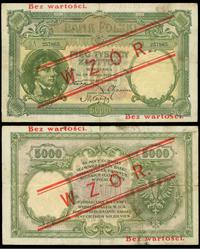 5.000 złotych 28.02.1919, WZÓR, S.A. 257865, bar