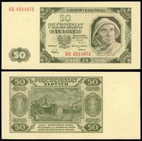 50 złotych 1.07.1948, BZ 8244973, dolny lewy róg