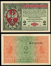 2 marki polskie 9.12.1916, Generał, seria B 3721