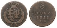 3 grosze 1812 I.B., Warszawa, Plage 87