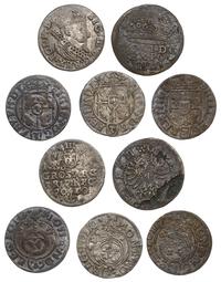 zestaw 5 monet różne lata, różne mennice, w zest