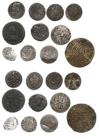 lot 11 różnych monet, w zestawie:  Jan Kazimierz