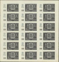 20 złotych - arkusz 18 sztuk 01.03.1940, papier 