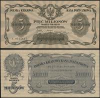 5.000.000 marek polskich 20.11.1923, seria A 015