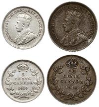 lot: 5 i 10 centów 1914-1919, w zestawie 5 centó