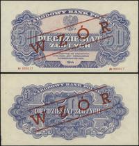 50 złotych 1944, w klauzuli OBOWIĄZKOWE, At 8890