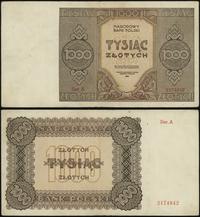 1.000 złotych 1945, seria A 2174942, Lucow 1151 