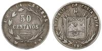 50 centavos 1890, srebro ''750'', 12.50 g, KM. 1