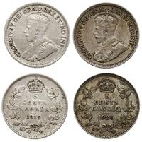 2 x 5 centów 1919, 1920, srebro ''925'', 1.10 g,