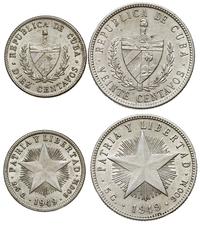 10 i 20 centavos 1949, srebro ''900'', 7.51 g (ł