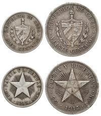 10 i 20 centavos 1915, srebro ''900'', 7.40 g (ł