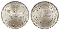 50 centesimi 1950, Rzym, srebro ''250'', 3.80 g,