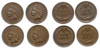 4 x 1 cent 1892(III+), 1893(III+), 1895(III), 19