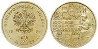 2 złote 1998, Warszawa, 100 - Lecie Odkrycia Pol