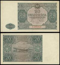 20 złotych 15.05.1946, Seria A 2981850, Miłczak 