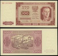 100 złotych 01.07.1948, Seria KR 4515686, piękne