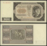 500 złotych 01.07.1948, Seria CC 5840007, piękne