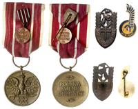 medal Wojska za Wojnę 1939-1945 wraz z miniaturk