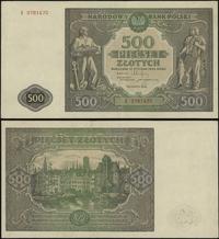 500 złotych 15.01.1946, seria I 9781470, Lucow 1