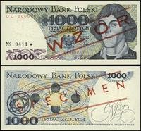 1.000 złotych 1.06.1982, seria DC 0000000, WZÓR/