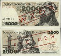 2.000 złotych 1.06.1982, seria BP 0000635, WZÓR/