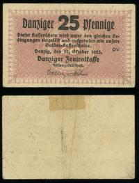 25 fenigów 22.10.1923, Miłczak G24, Ros 815