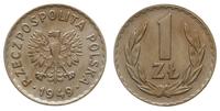 1 złoty 1949, miedzionikiel, Parchimowicz 212.a
