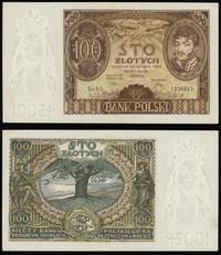 100 złotych 9.11.1934, seria BO. 1238643, znak w