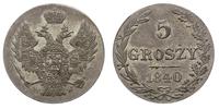 Polska, 5 groszy, 1840/M-W