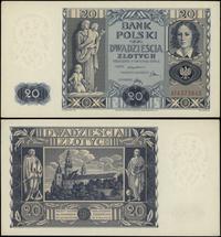 20 złotych  11.11.1936, seria AF 6573845, Lucow 