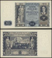 20 złotych  11.11.1936, seria AN 4974934, Lucow 