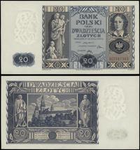 20 złotych  11.11.1936, seria BC 5587383, ugięci
