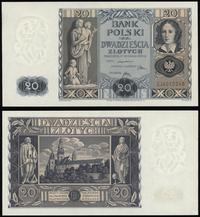 20 złotych  11.11.1936, seria CJ 4015248, Lucow 