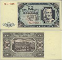 20 złotych 01.07.1948, Seria KE 3784165, wyśmien