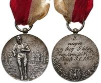 medal za II miejsce 1930, w biegu na 5 kilometró