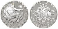 10 dolarów 1974, Neptun - Bóg morza, srebro "925
