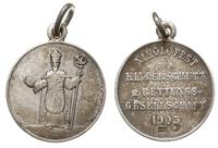 medalik z uszkiem 1905, Charytatywne przyjęcie M