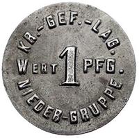 1 fenig, Dolna Grupa (Nieder-Gruppe), żelazo 20.