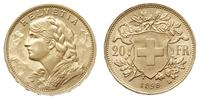20 franków 1898 B, Berno, złoto 6.44 g, Fr. 499